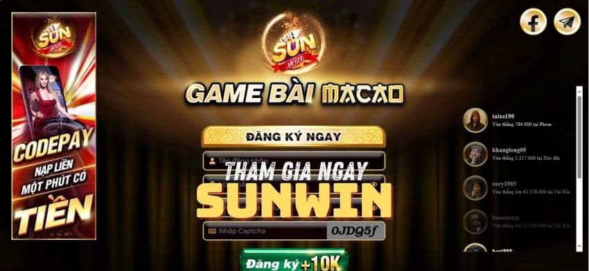 Sunwin - Cổng game đổi thưởng tại Việt Nam