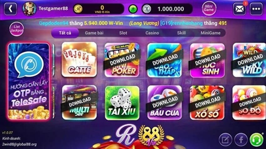 Nổ hũ slot là trò chơi được ưa chuộng nhất tại Rikvip